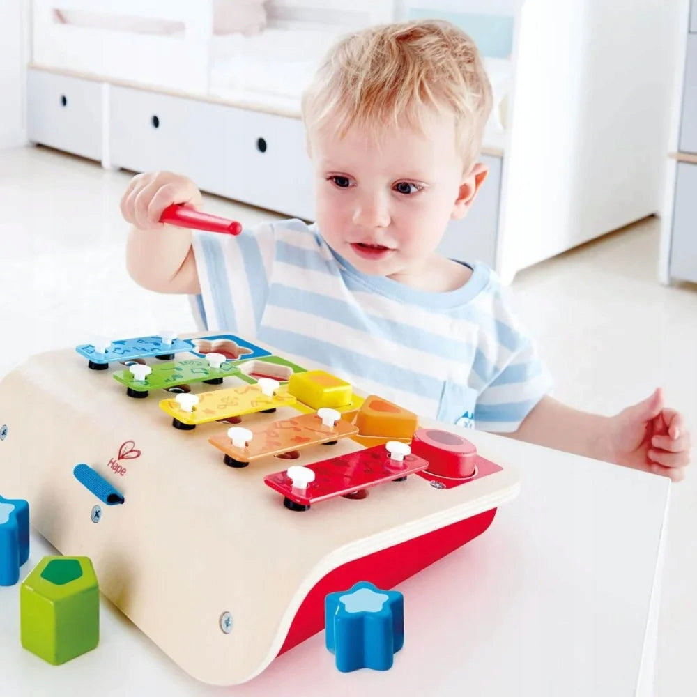 Musikalisches Holzspiel Xylophon Hape, E0334A 