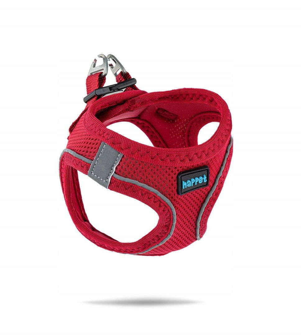 Happet Harness Air Comfort XS red for dog and cat fluffers