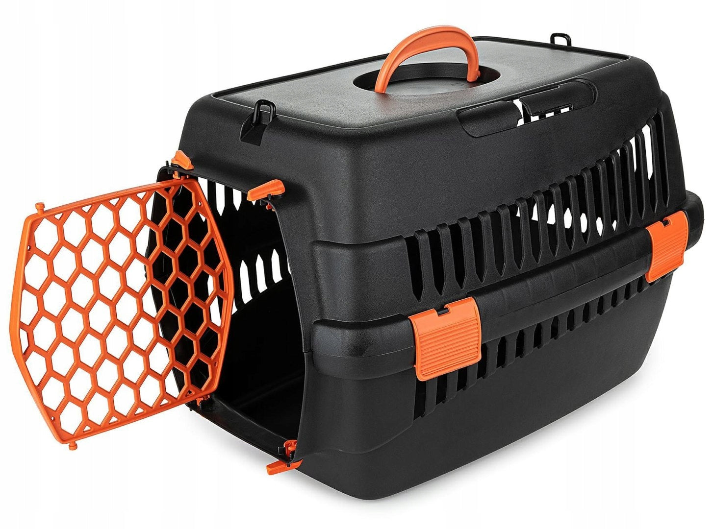 Happet TEDDY M Dog Cat Transporter ORANGE Packaging status original
