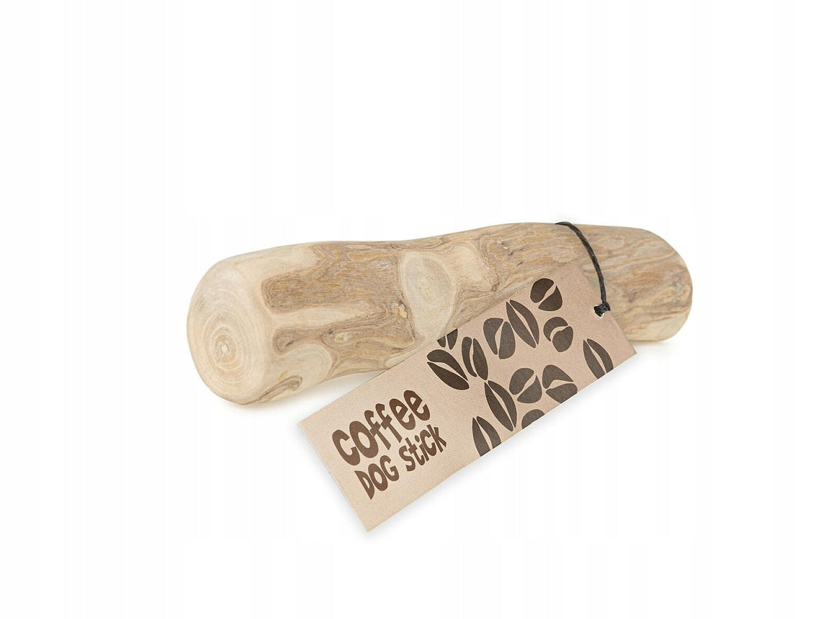 Happet coffee tree dog teether natural coffee wood M (HN15)