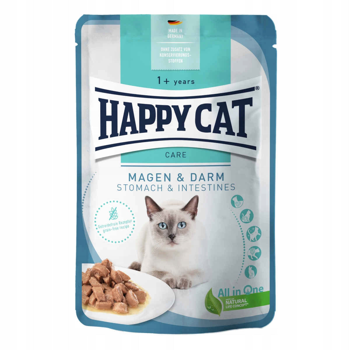 Happy Cat Sensitive Magen & Darm Intestines in Sauce 85g