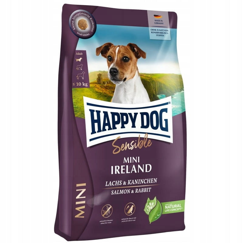 Happy Dog Mini Ireland Salmon and Rabbit 10kg