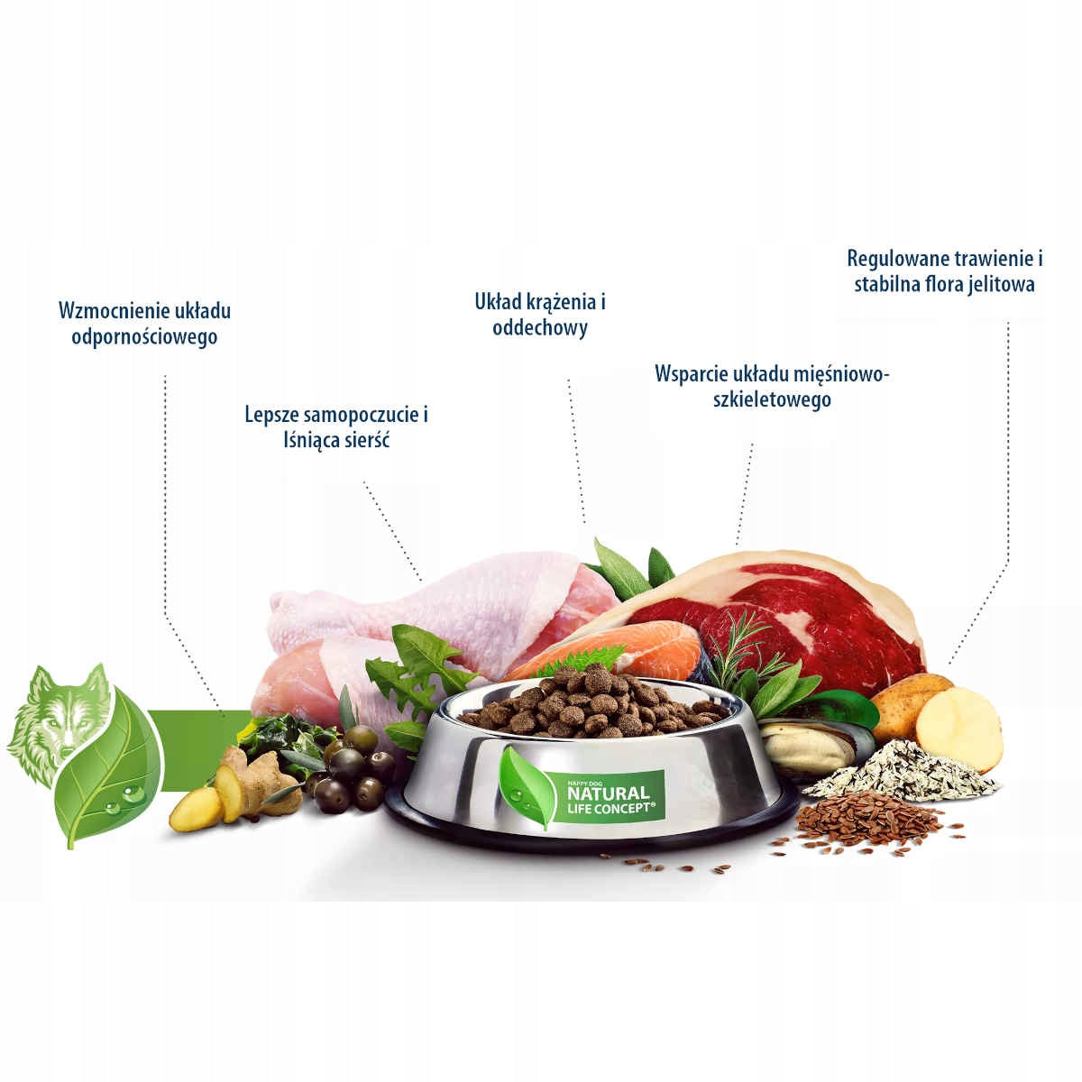 Happy Dog NaturCroq Mini Salmon & Rice 4kg Packaging status original