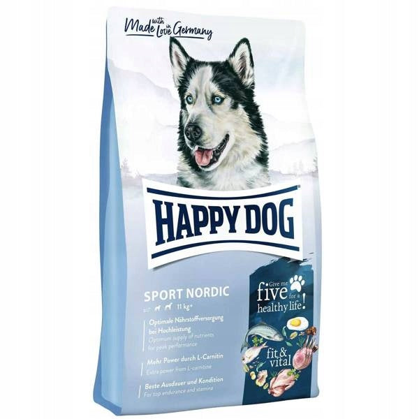 Happy Dog Supreme Fit Well Sport Nordic 14kg+free