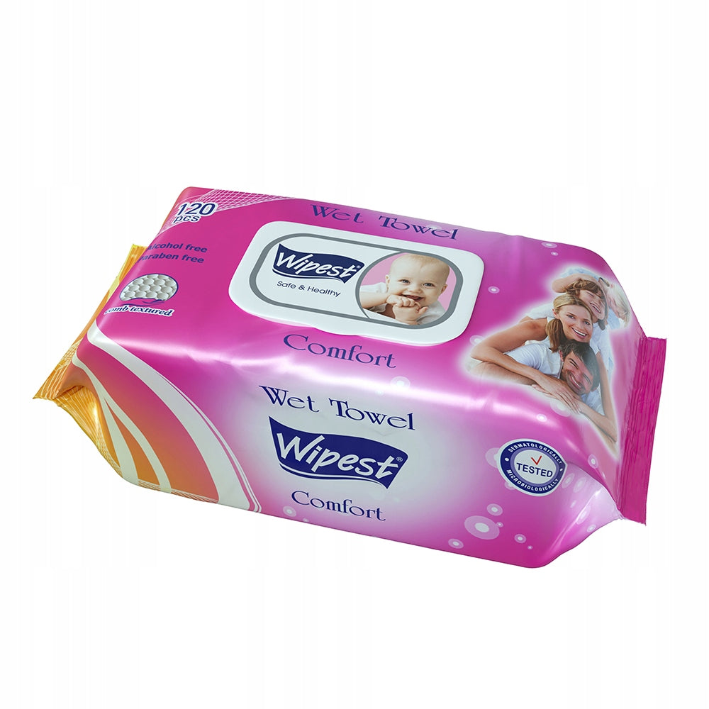 Happy Fresh Comfort wet wipes 1 x 120 pcs.