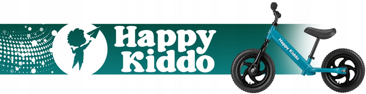 Happy Kiddo Balance Bike Black Brand Happy Kiddo