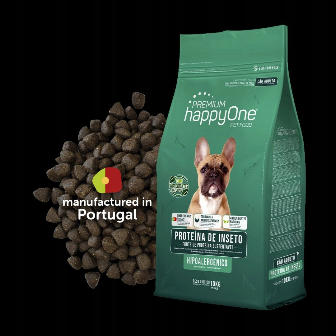 HappyOne Adult Dog Monoprotein Insect Food 4 kg Packaging status original