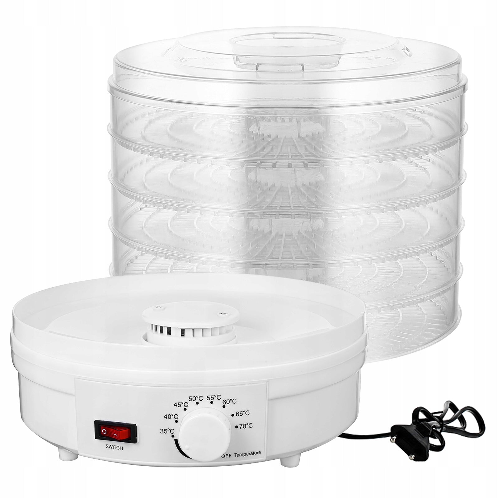 Happyyami Food Dehydrator Machine 345 W