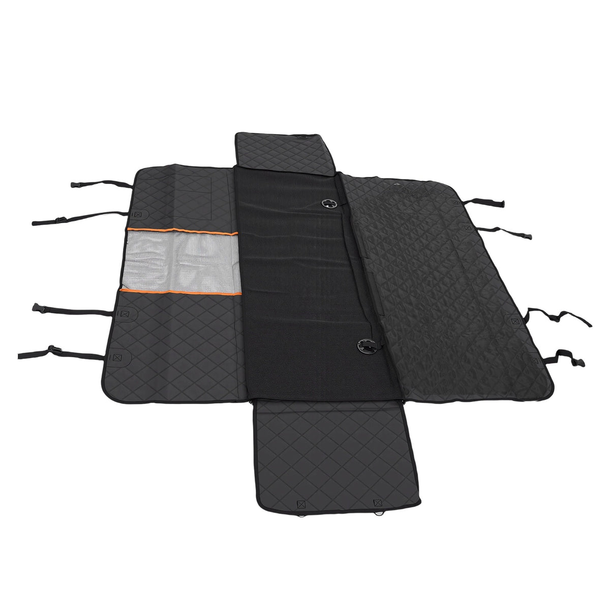 Hard Bottom Dog Car Seat Cover Waterproof, 03