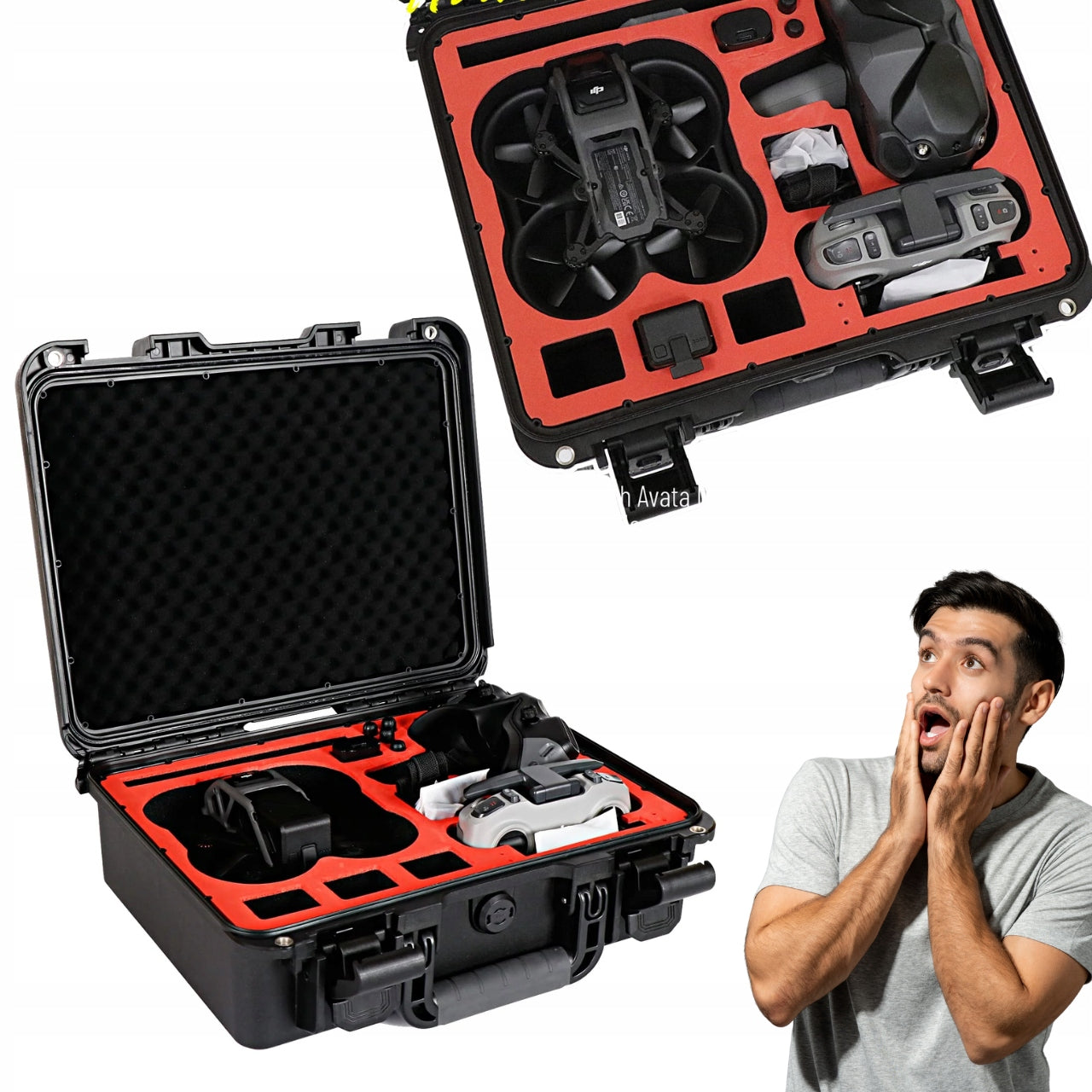 Hard Waterproof Portable Drone Case JOYCEMALL DJI Avata IP67