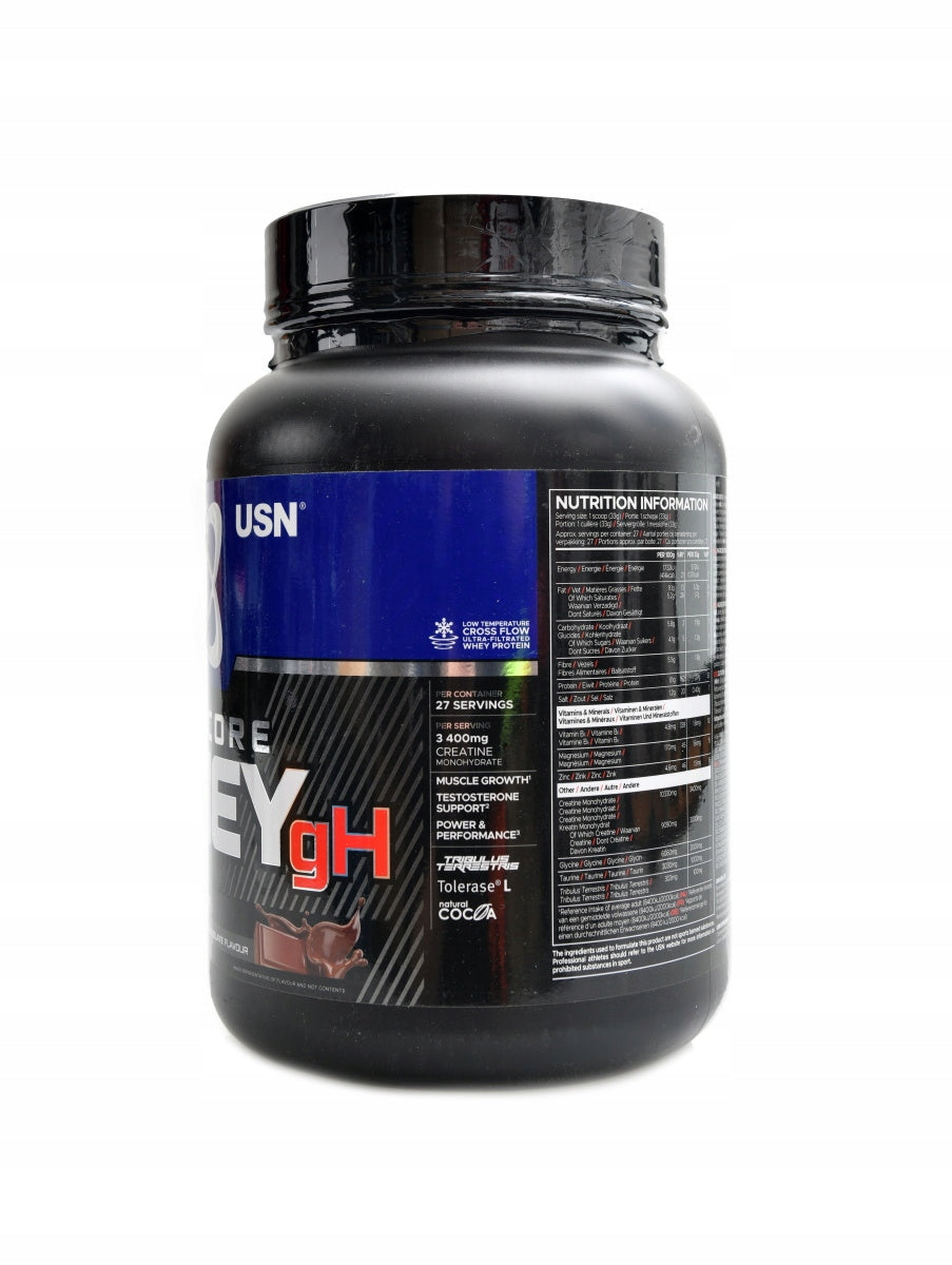 Hardcore Whey GH protein 908 g vanilka Packaging status original