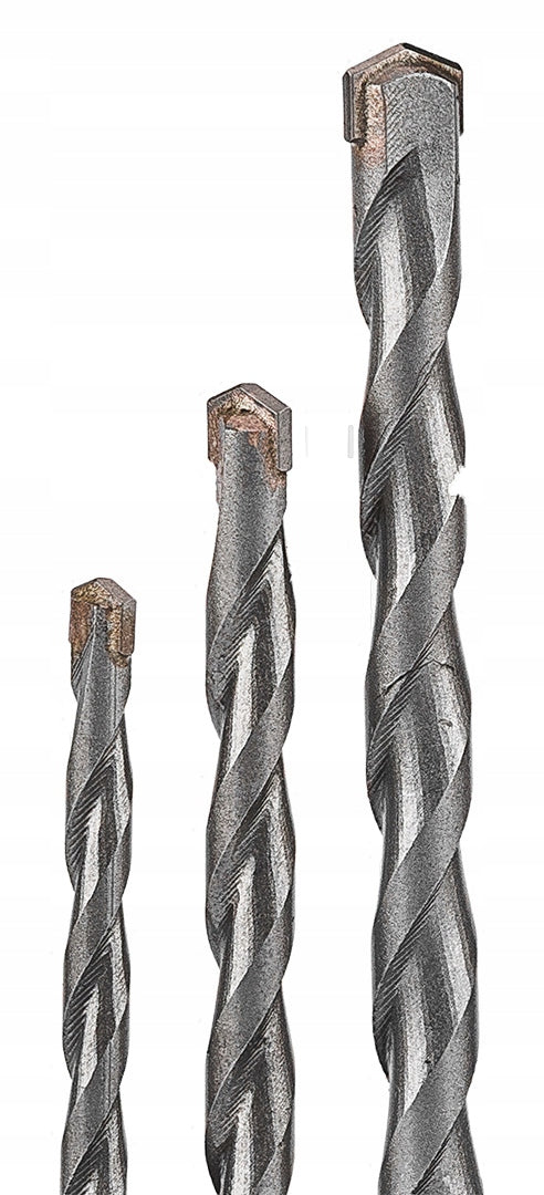 Hardened concrete drill bit set: 4, 5, 6, 8, 10 mm, 5 pcs. Number of drill bits 5 pcs