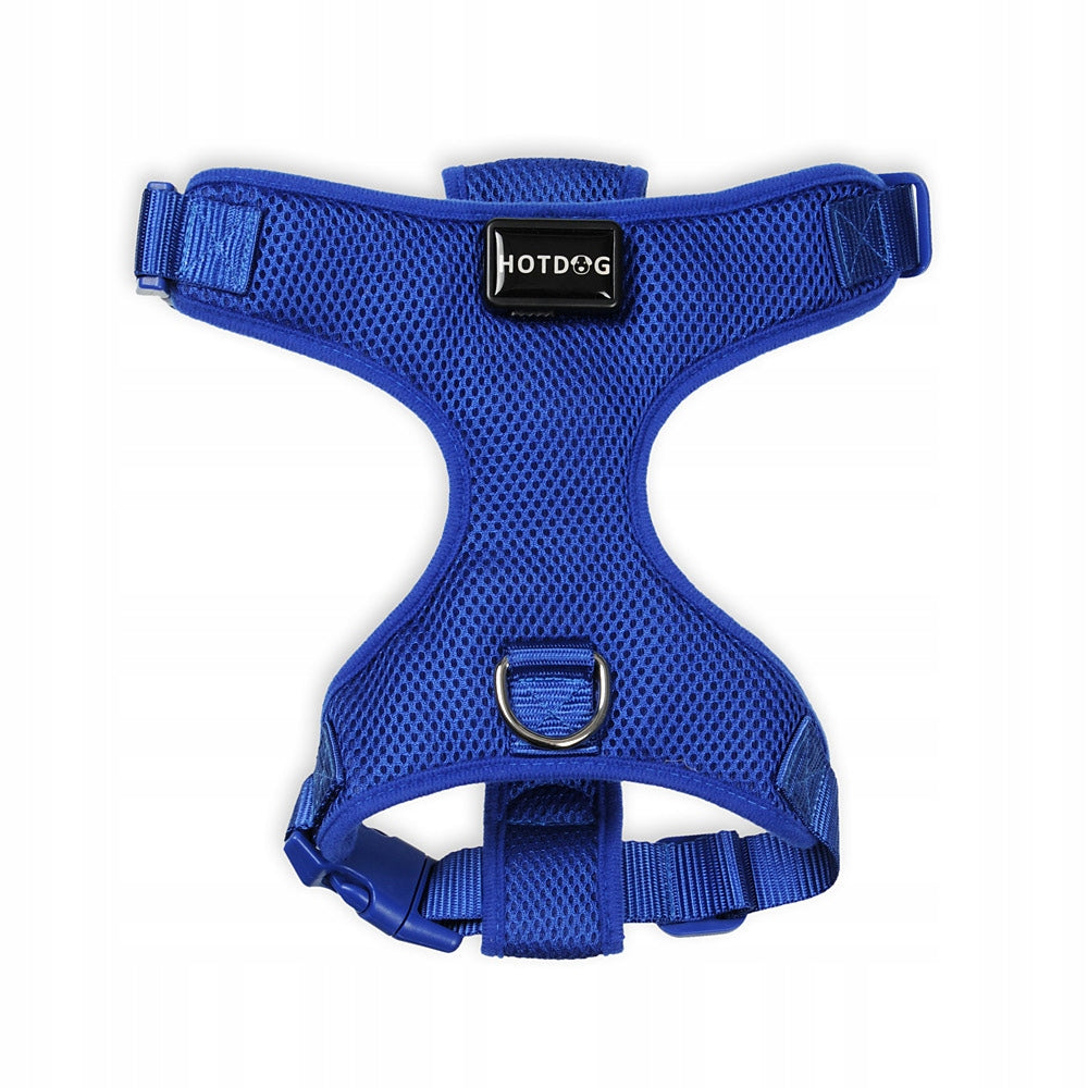 Harness Dog Harness LED USB Blue Size M