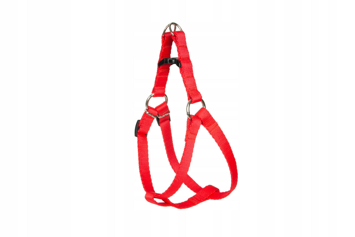 Harness For Small Dog Up to 40cm STRONG TAPE RED
