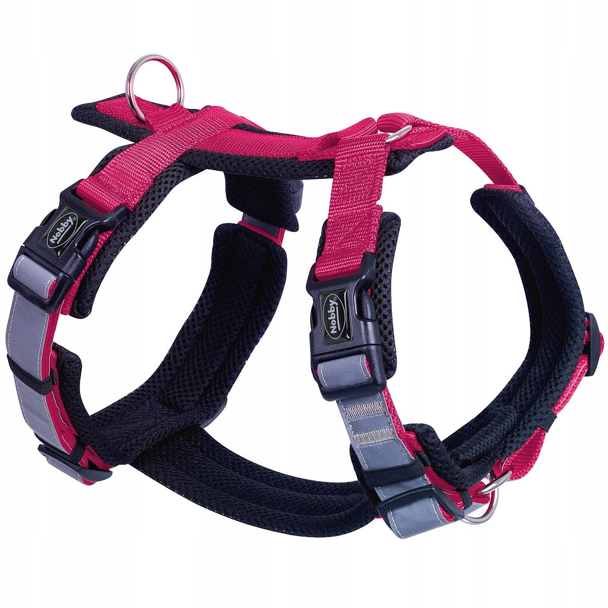 Harness NOBBY DAILY WALK COMFORT XS 22-32cm red