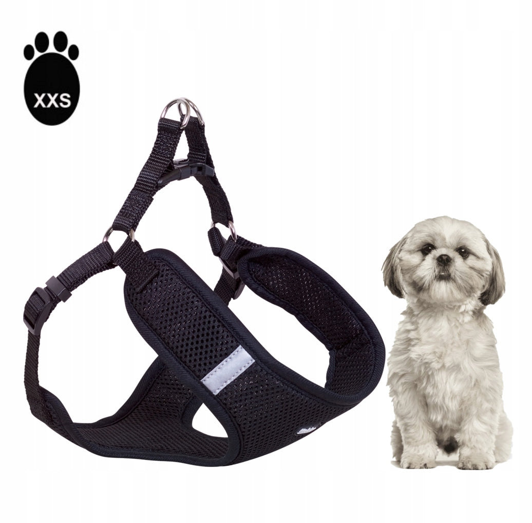 Harness Nobby PREMIUM Mesh Reflect XXS 28-33cm Black Manufacturer code 80623-05