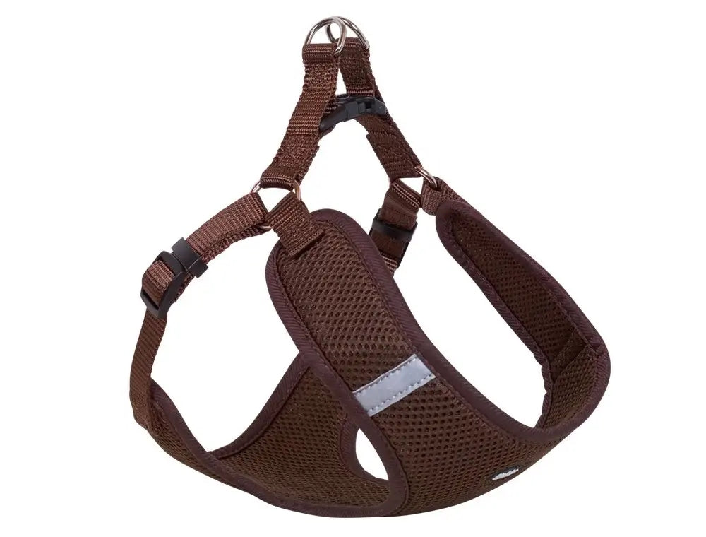 Harness Nobby PREMIUM Mesh Reflect XXS 28-33cm Brown