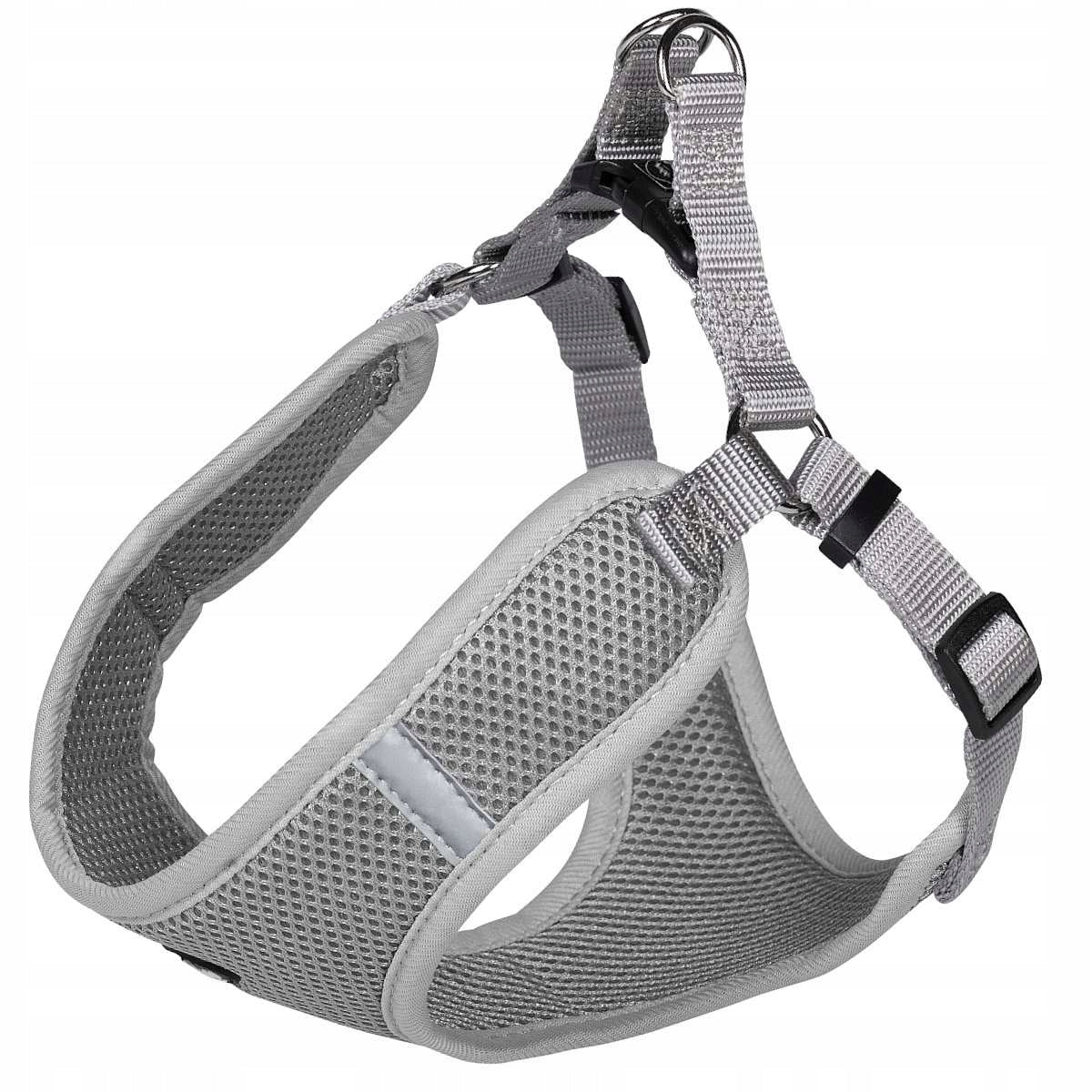 Harness Nobby PREMIUM Mesh Reflect XXS 28-33cm Grey EAN (GTIN) 4033766106972