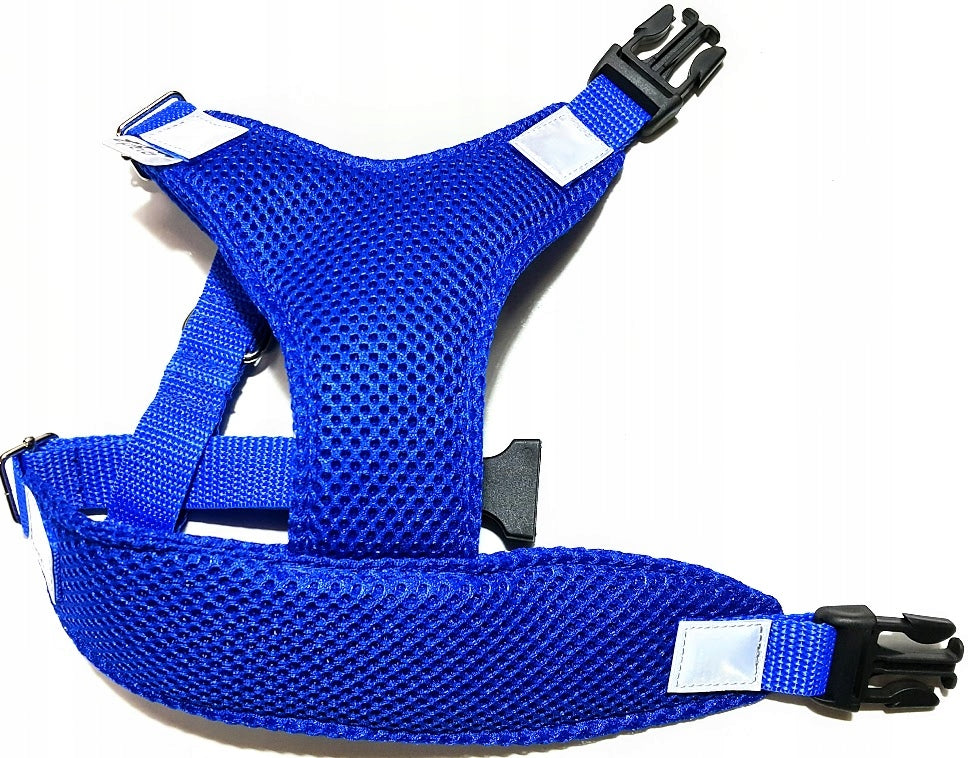 Harness Pelo ADJUSTMENT Mesh 2 Buckles Breathable blue r.4 M