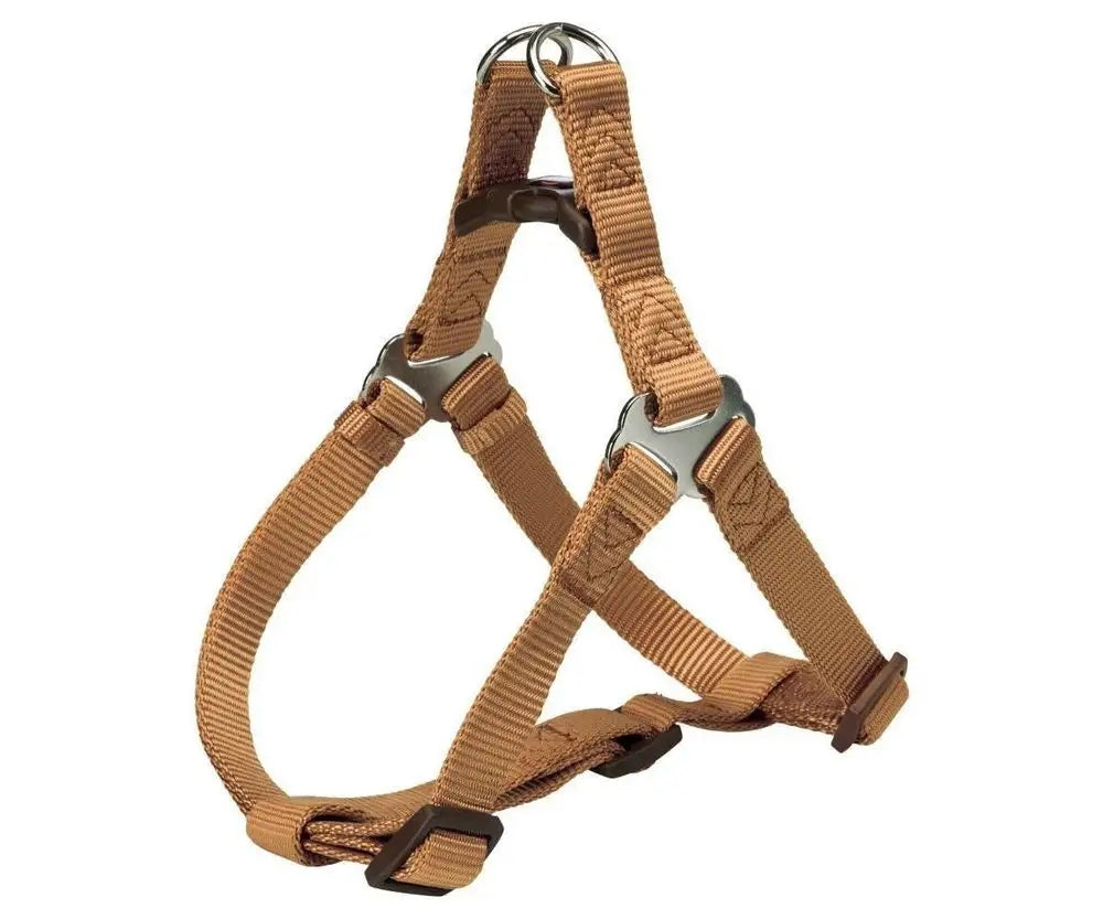 Harness TRIXIE size. S 40-50cm beige/caramel