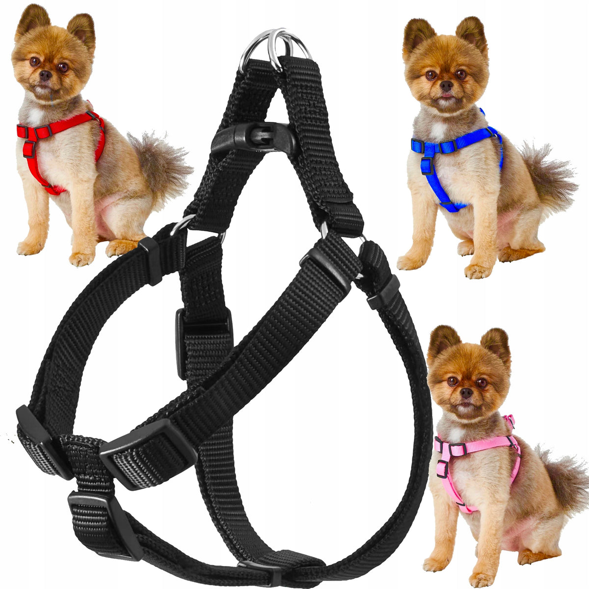 Harness for Dog, Cat. Pressure-free Size S-M. Smooth adjustment. Manufacturer code 87787788001