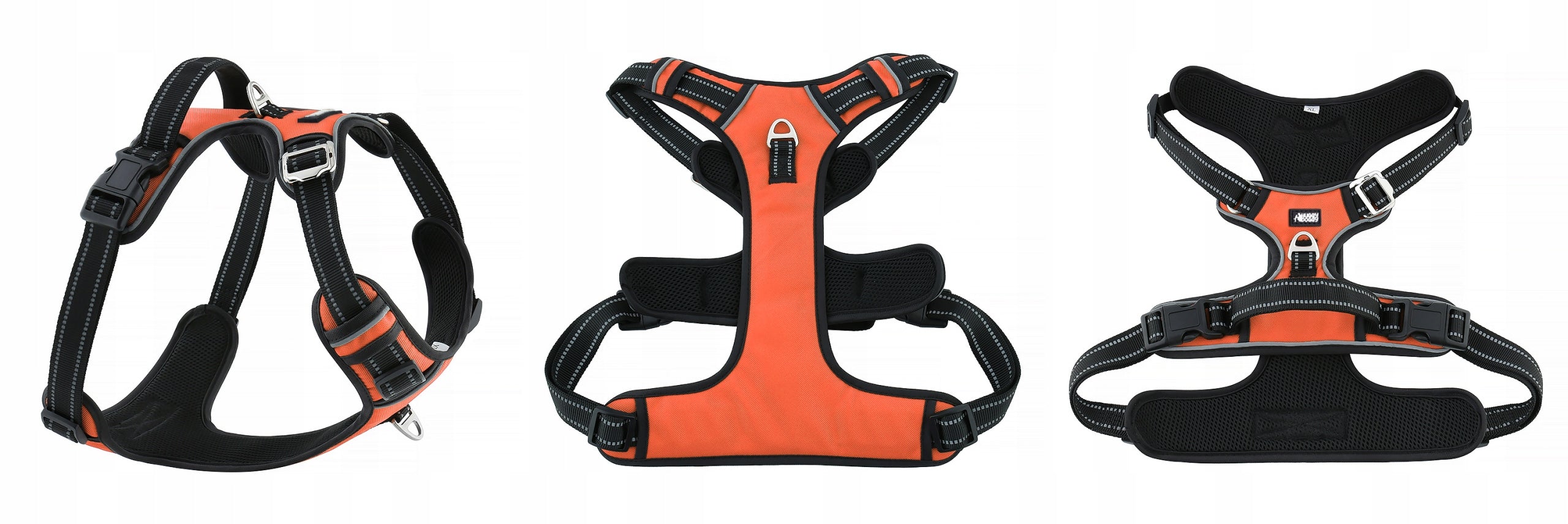 Harness for French bulldog pressure-free guard HUGGY DOGGY adjustable M Packaging status original