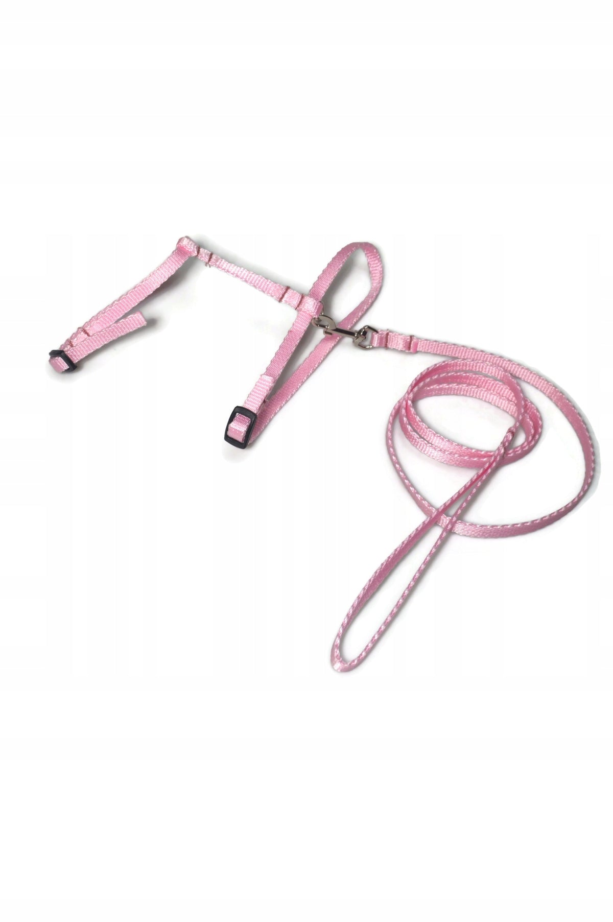 Harness with leash for cats Alizoo A-059 Light pink