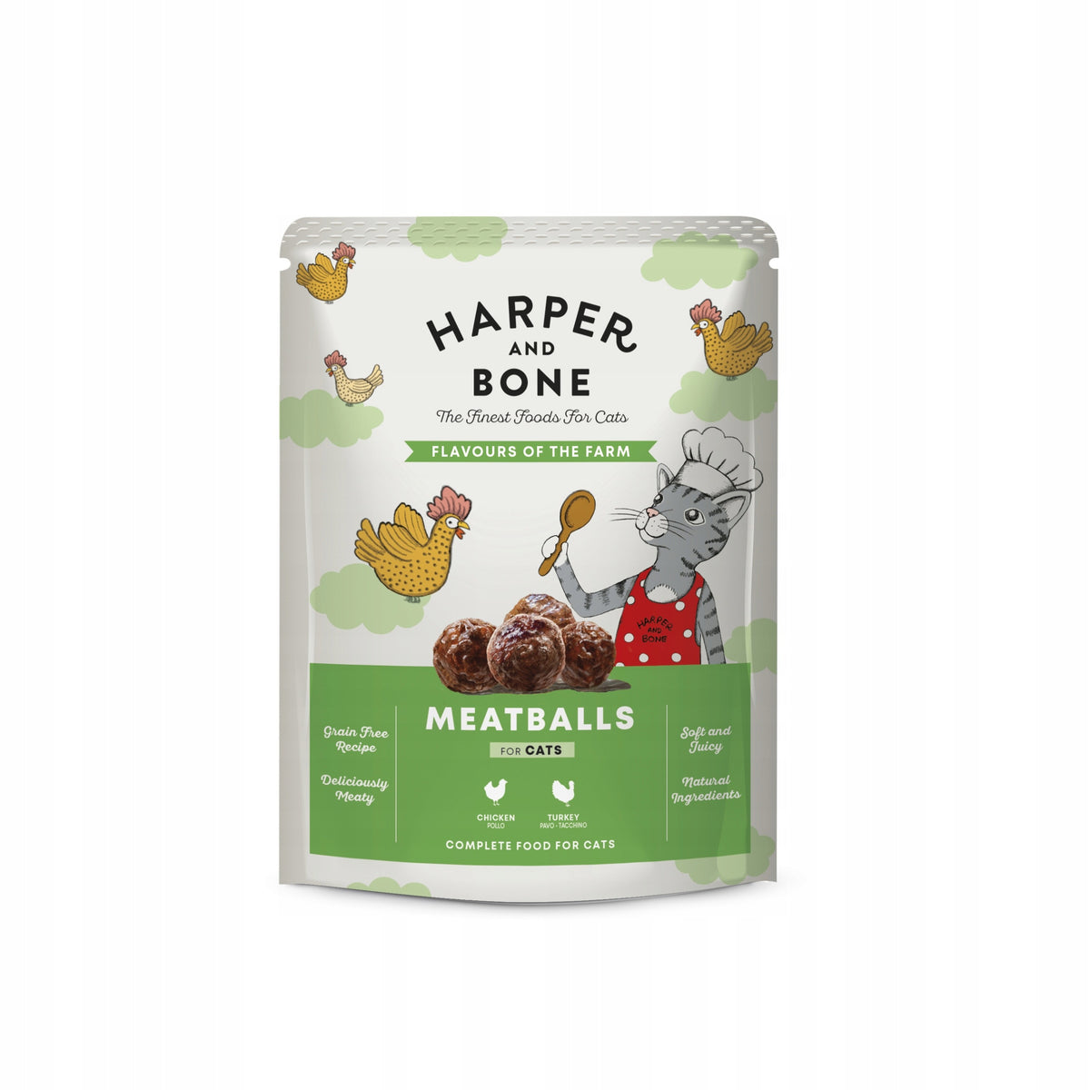 Harper&Bone Cat Pouch Farm Flavors 85g