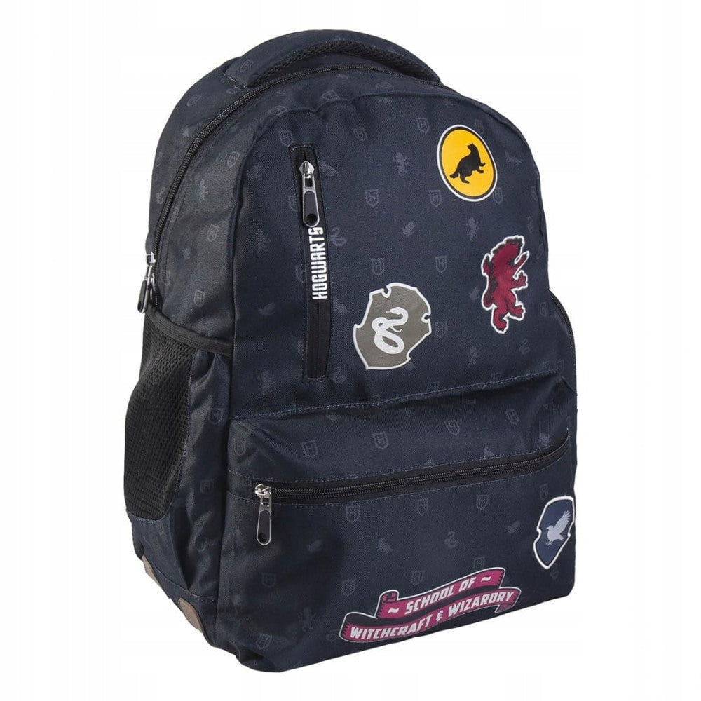 Harry Potter Hogwarts School Backpack Navy Blue, Harry Potter Backpack
