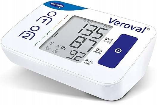 Hartmann Veroval shoulder electronic blood pressure monitor for hand