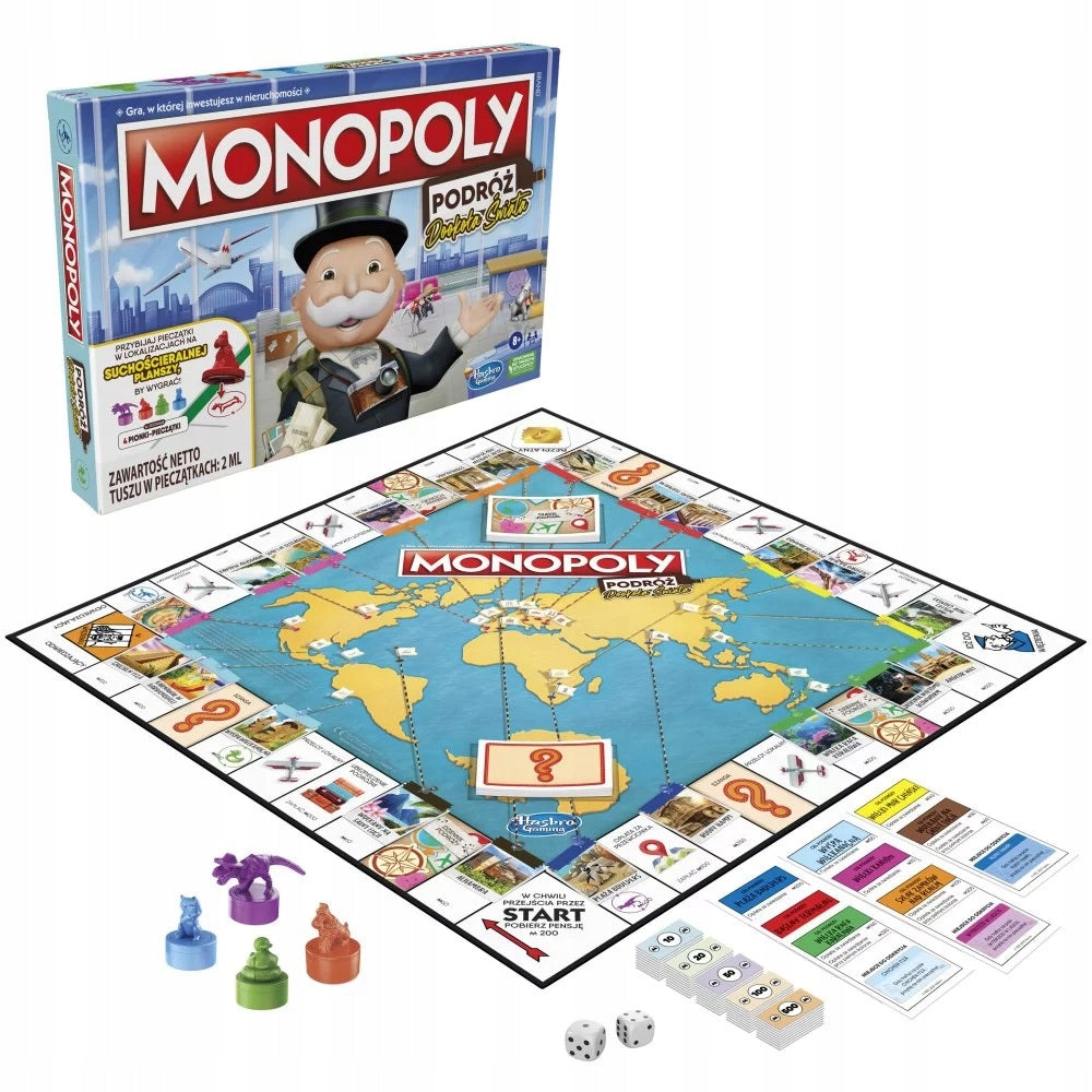 Žaidimas Monopoly. Kelionė aplink pasaulį, ENG