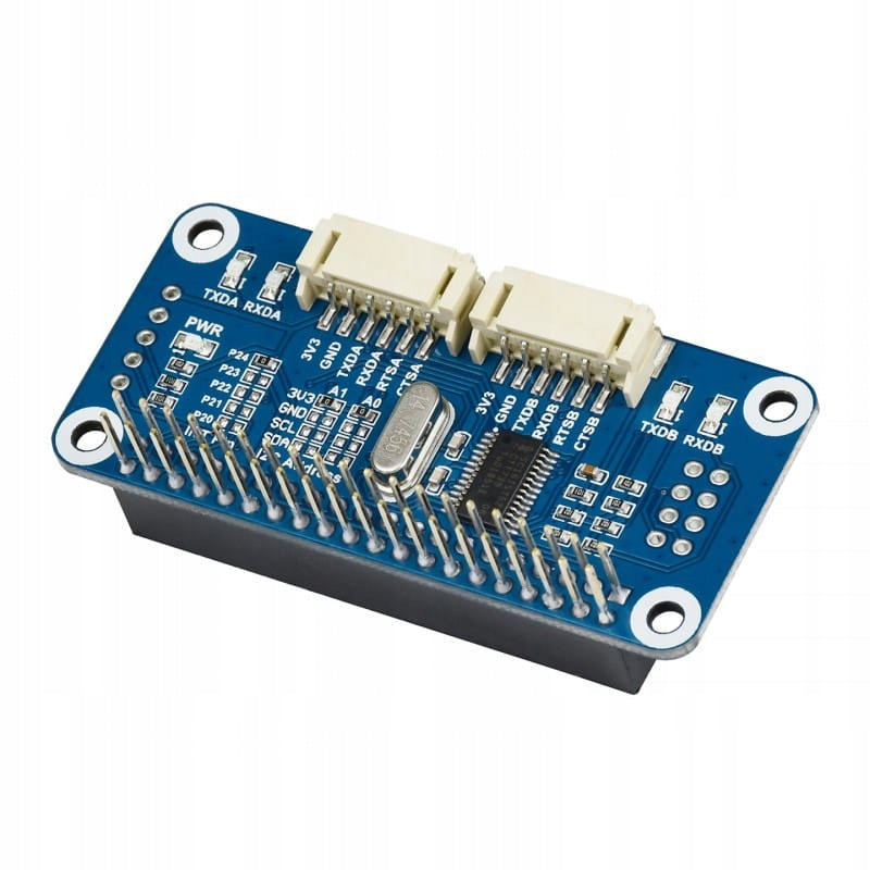 Hat for Raspberry Pi with additional UART ports