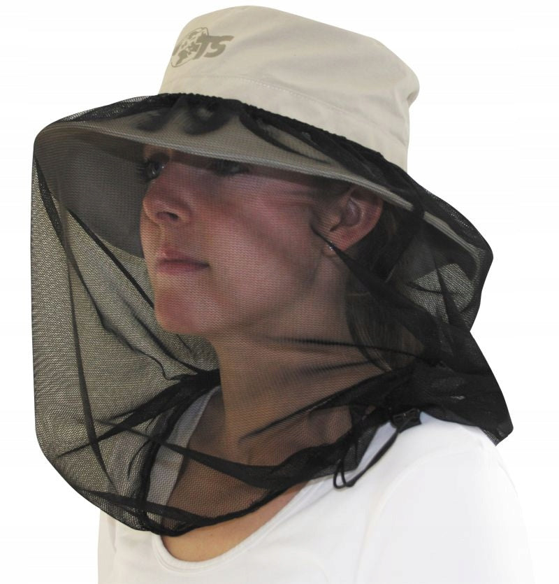 Hat with detachable mosquito net and UV filter TravelSafe