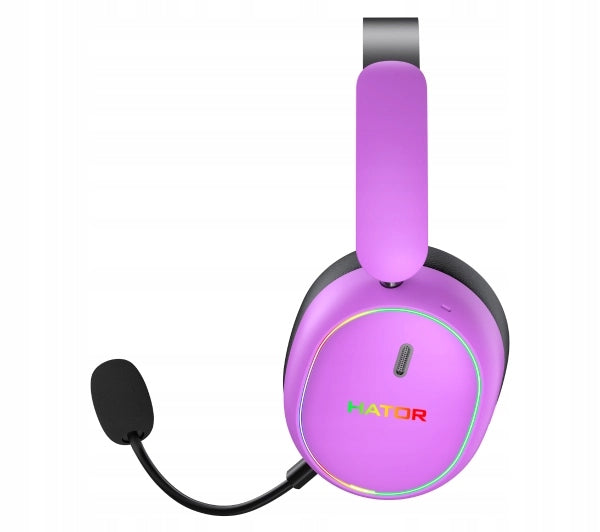 Hator Phoenix 2 Wireless ESH42 On-Ear Headphones Purple Brand Hator