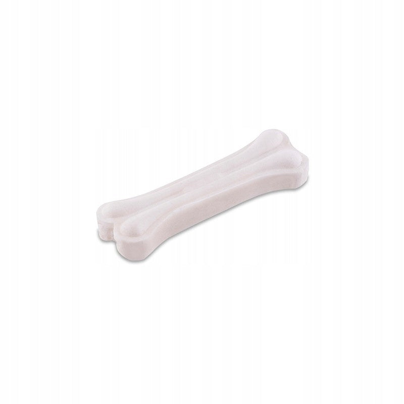 HauMiau white pressed bone for dog 10 cm 1 pc
