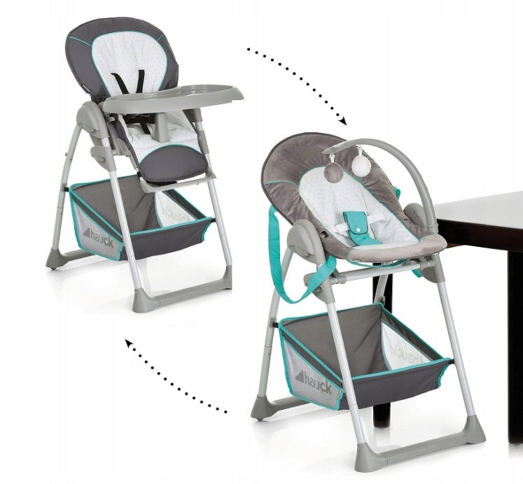 Hauck H66509 High Chair Children's 3in1 Multicolor 53 x 75 x 105 cm Packaging status original