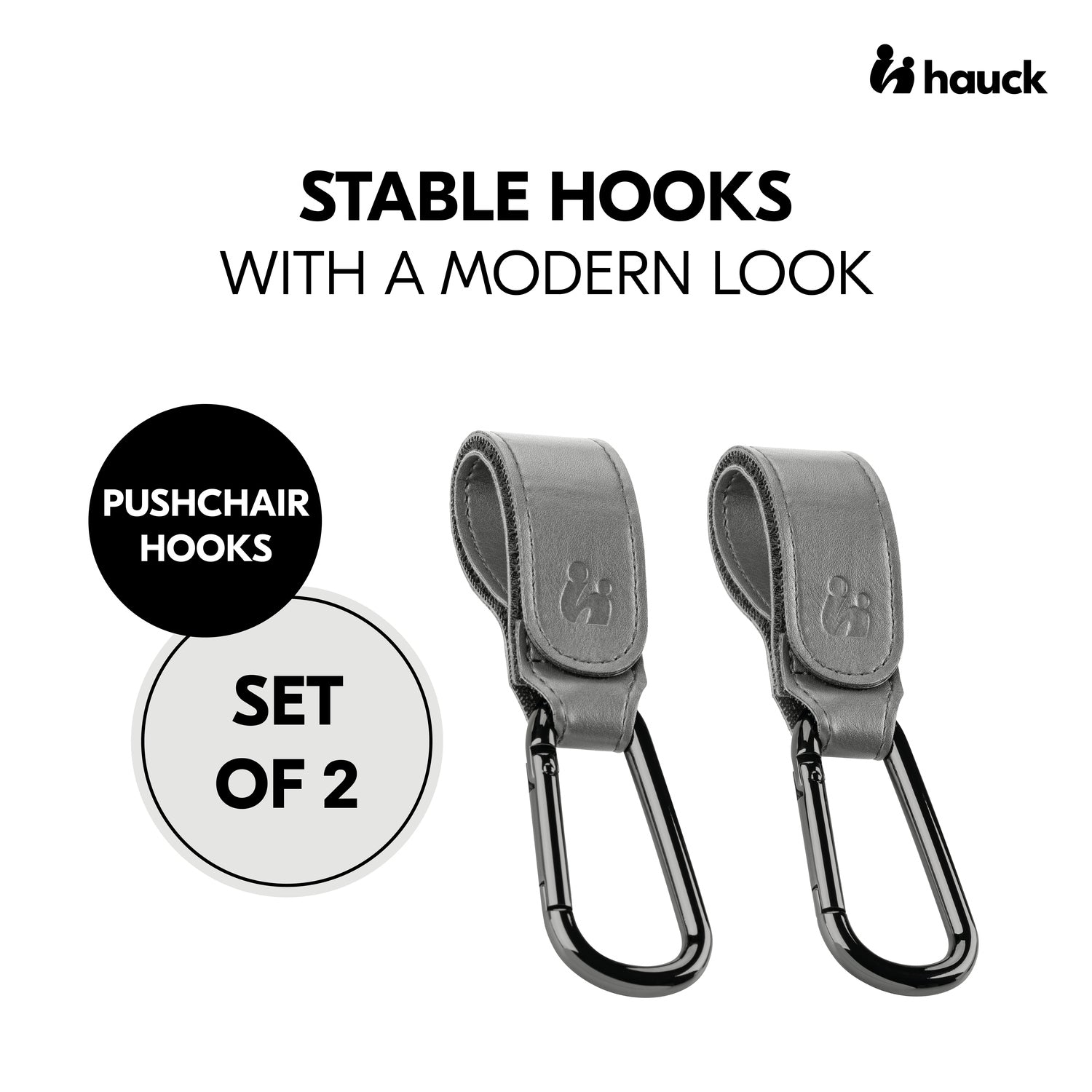 Hauck Hooks for trolley grey Brand Hauck