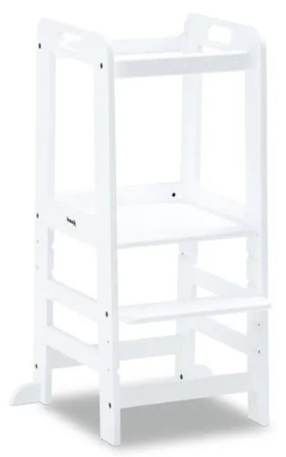 Hauck Learn N Explore Baby Kitchen Helper Adjustable White Wood