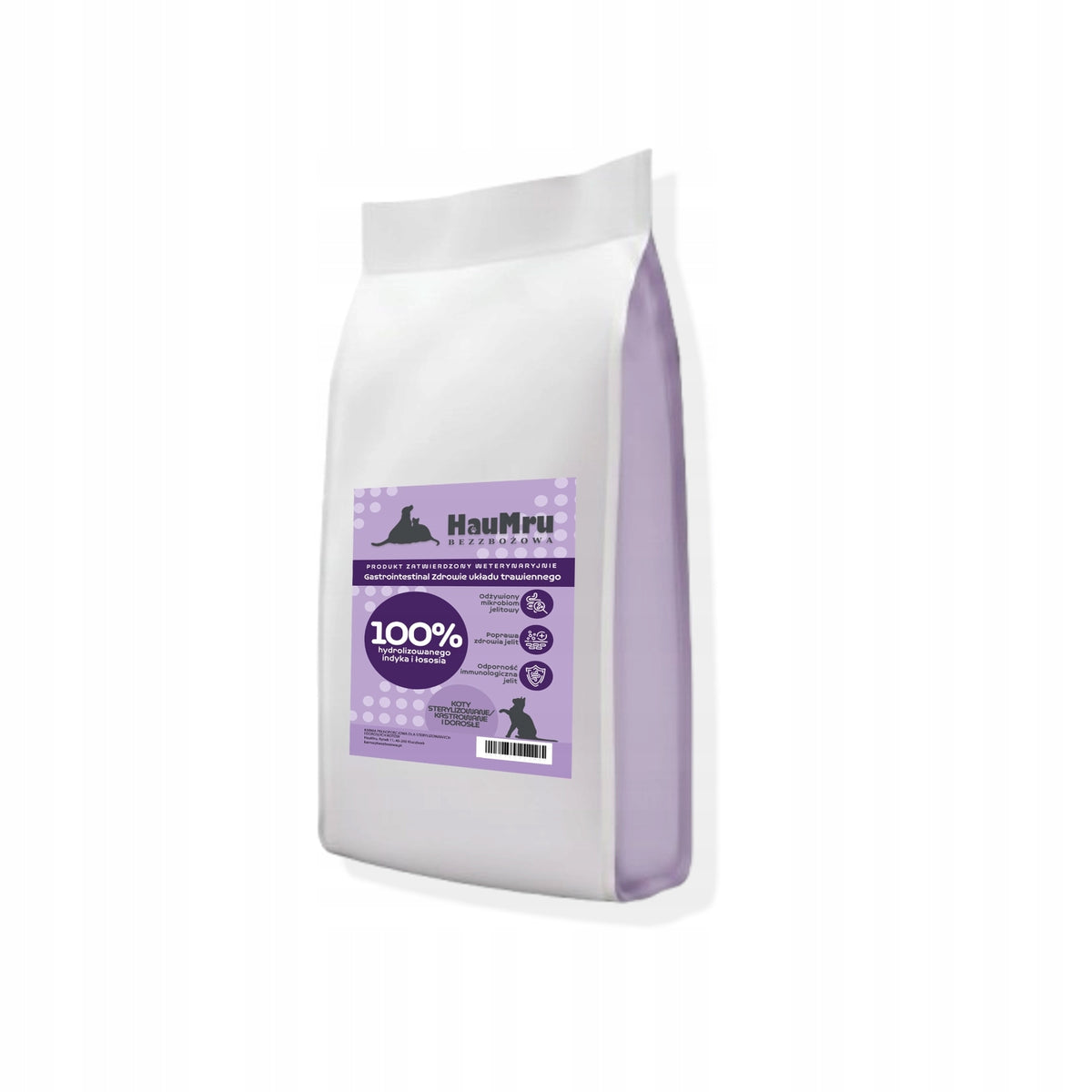 Haumru Grain-Free Cat Food - Gastrointestinal Health Support – 1.5Kg