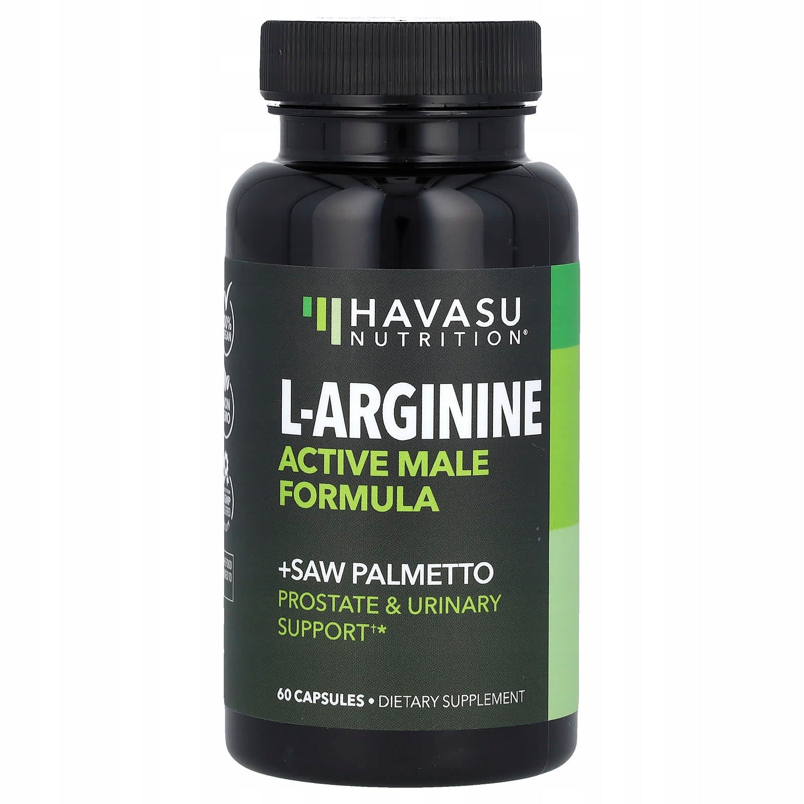 Havasu Nutrition, L-arginine, preparation for active men, 60 capsules