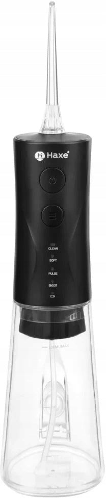 Haxe Nevaro Black HX712 Portable Oral Irrigator 1 Pack Brand Haxe
