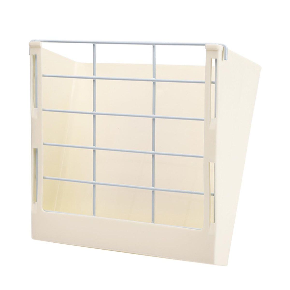 Hay Feeder Cage Hay Rack Manger Accessories Minimize Waste And Mess White