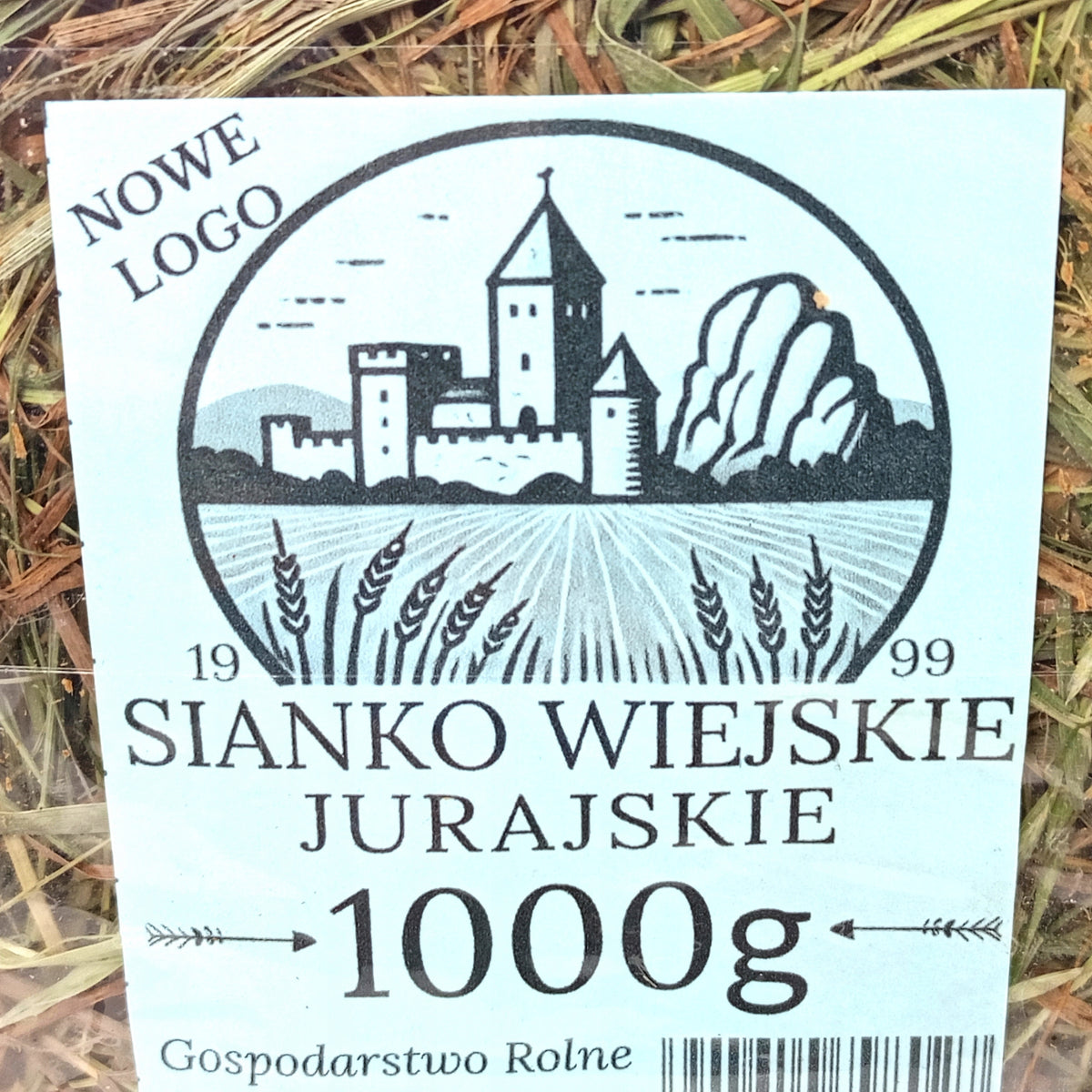 Hay for rabbit Pigs COFFEE hamster rodents green Rural LARGE 1000g Manufacturer code LLP ZOOLOGICAL