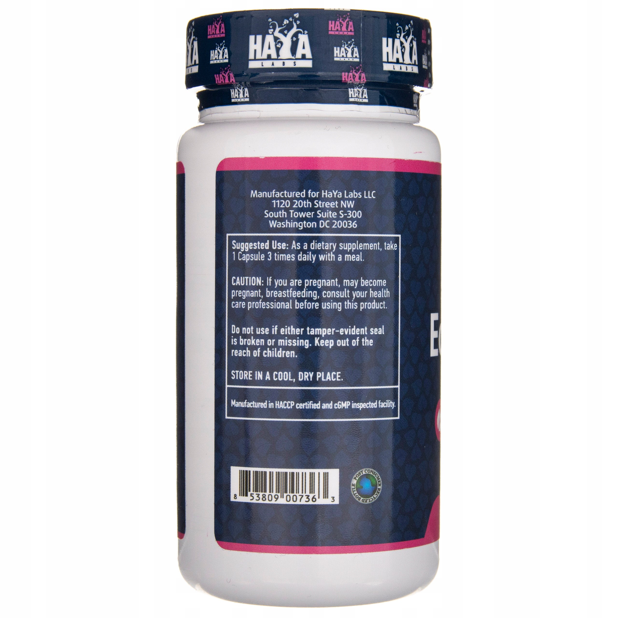 Haya Labs Ecdysterone 250 mg Strength Energy Regeneration 100 kaps Packaging status original