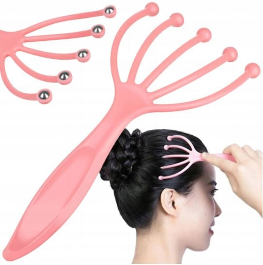 Head Massager Rakes for Hair Growth Relaxing Massage EAN (GTIN) 757291012105