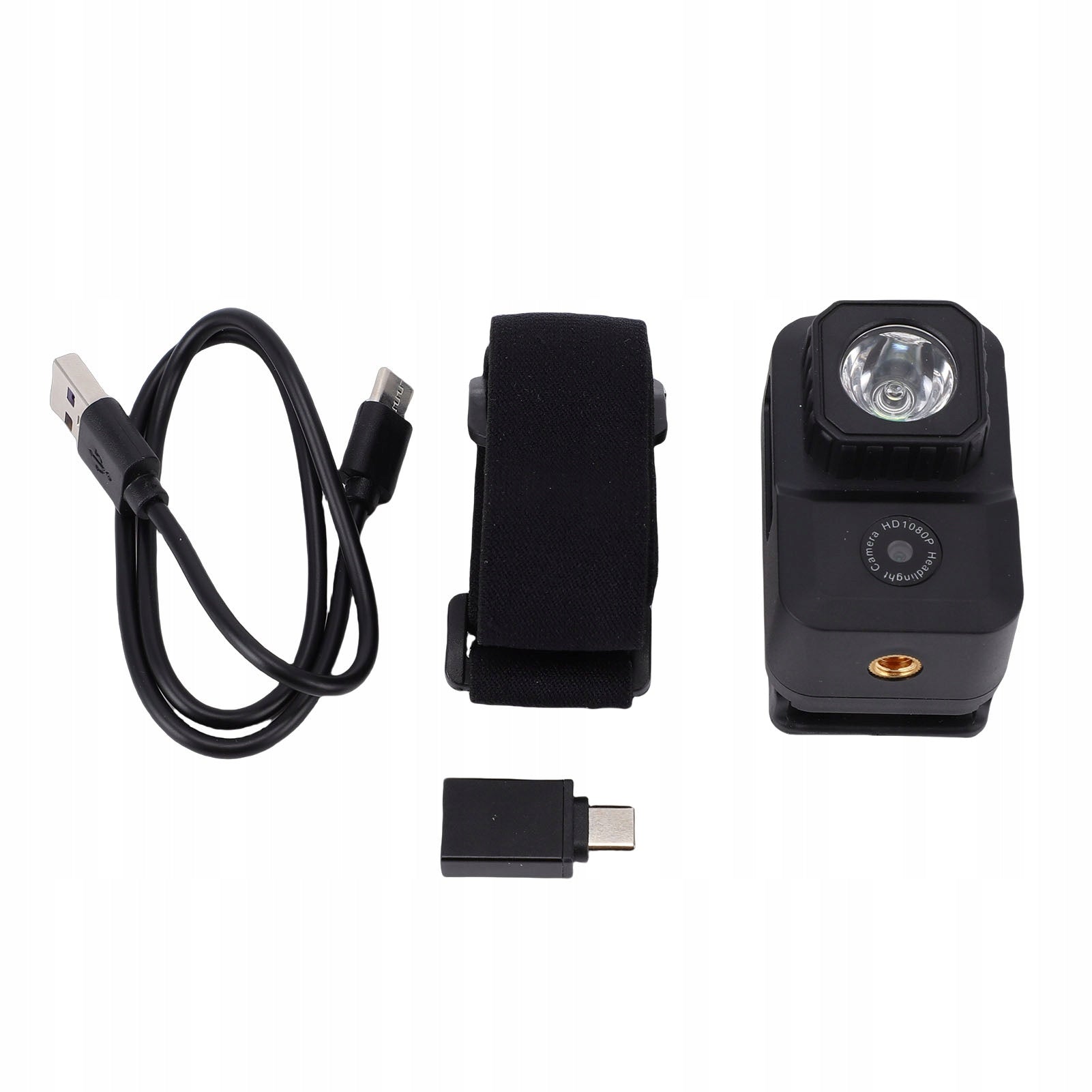 Head Mounted Camera with 1080P HD LED Headlight Mounted on M9 Model 9748MLAI