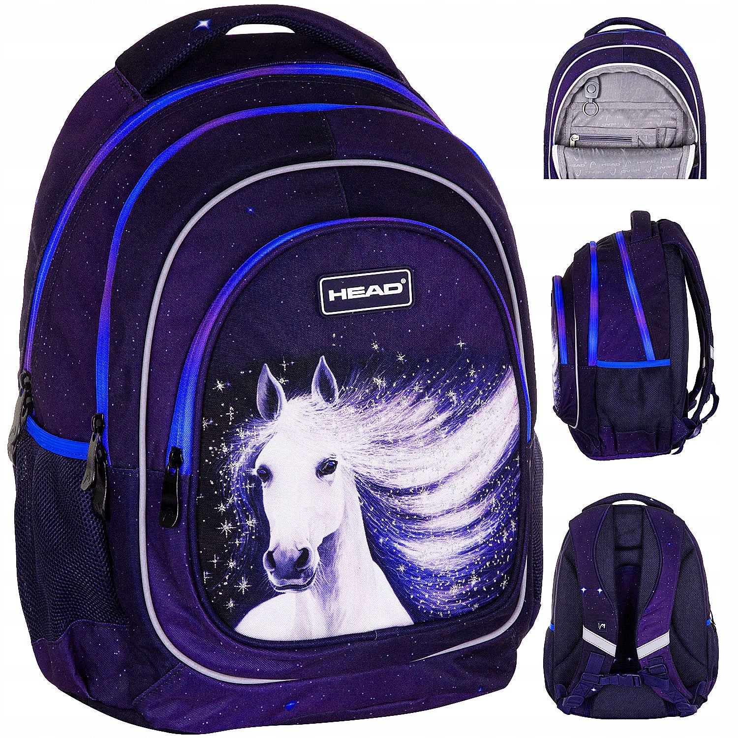 Schulrucksack Head Galaxy Unicorn 502023083 AB330 Astra 