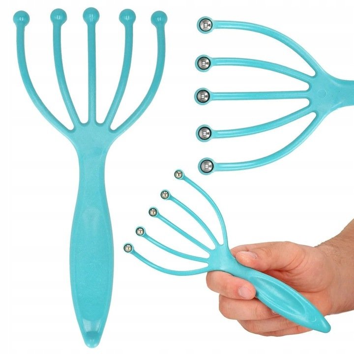 Head massager massage 9 fingers Brand no brand