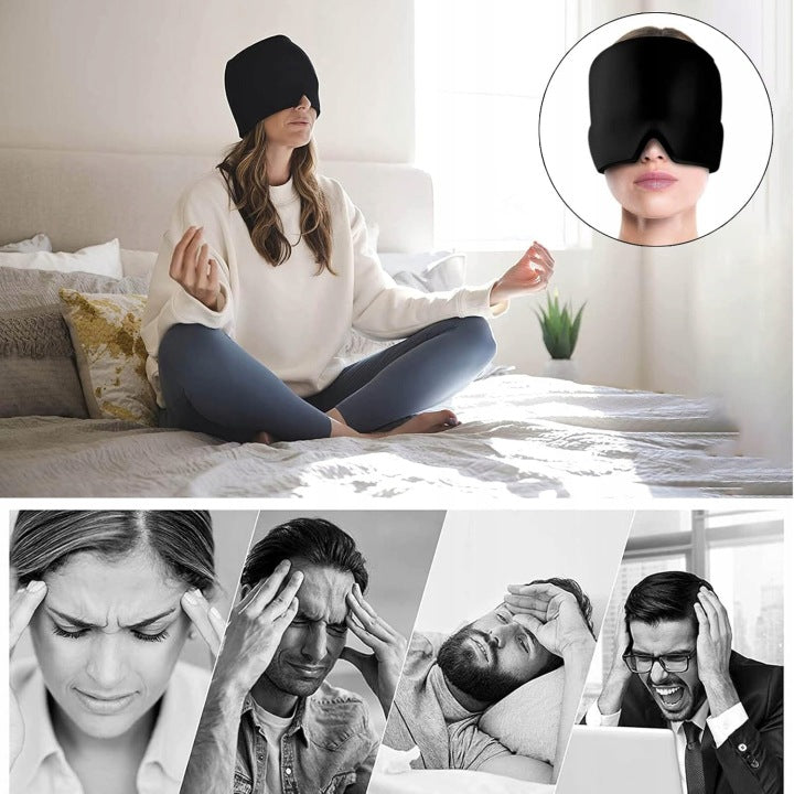 Headache Relief Cap, Migraine Gel Compress, Cooling Mask, Cold Pack, Manufacturer code 4896022068991