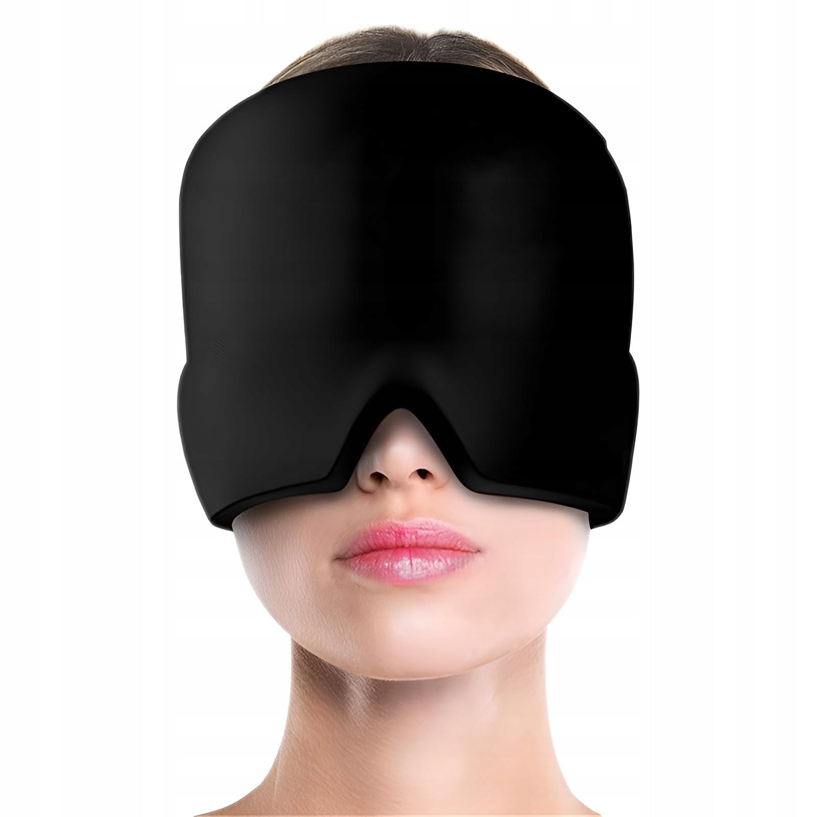 Headache Relieving Cap Migraine Gel Compress Cooling Mask Wrap